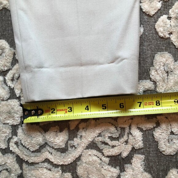 Ann Taylor, Women's dress pants/trousers, Size: 4, Color: khaki/sand/cream/tan - Picture 8 of 10